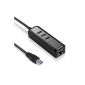 HooToo USB Hub 3.0 High Speed ​​3 port network adapter for notebooks, Ultrabooks and tablets (Electronics)