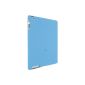 Artwizz SeeJacket Clip backside protection (polycarbonate with soft-touch surface) for Apple iPad 2 blue (personal computer)