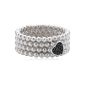 Cai Jewels - C1204R / 90/43/51 - Ladies' Ring - Silver 925/1000 6.9 Gr - Zirconium - T 51 (Jewelry)