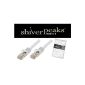Shiverpeaks BASICS Patch cable, Cat. 7, S FTP, white, 2, 00 m (electronic)