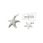 Glistening starfish magnetic pendants 