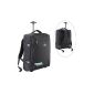 Cabin Max + Madrid Carry On 55x40x20cm - Backpack Multi-functions and trolley