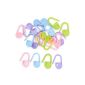 20pcs Crochet Knit stitch markers Lock / Can also be used as a pin layer on a new baby greeting card (Kitchen)