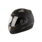 G-Mac Pilot - motorcycle helmet - helmet - polycarbonate - matte black - M (Misc.)