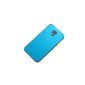 [Bamboo] Ultra Thin Aluminium Metal Bumper Cover Case Smart Cover Case For Samsung Galaxy S5, Sky-blue (Wireless Phone Accessory)