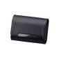 Leather camera case for Sony HX7, HX5, H70 and H55 black (Accessories)