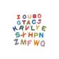AZ 26 Letters of the Alphabet Wooden Fridge Magnet Decoration House (Kitchen)