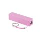 CONNECT PA240 2400mAh External Battery Power Bank EXIT with Keychain (Pink) (Electronics)