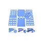 Songmics® folding board folding clothes dryer shirt adult LCF101 storage cabinet (Kitchen)