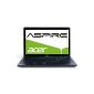 Acer Aspire 7739-384G50Mnkk 43.9 cm (17.3-inch) notebook (Intel Core i3-380M, 2.5GHz, 4GB RAM, 500GB HDD, Intel HD 3000, DVD, Win 7), gray (Personal Computers)