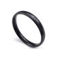 Konov Jewelry Ring Man - 3mm - Stainless Steel - Rings - Fantasy - Men and Women - Color Black - With Gift Bag - F22925 - Size 70 (Jewelry)