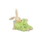 Kaloo - Doudou Rabbit flat PLUME, mint (Baby Care)