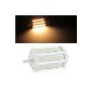 SODIAL (R) 10W R7S J118 SMD LED Bulb Lamp Spotlights Floodlights 118mm Dimmable Warm White