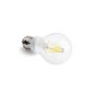 E27 LED bulb filament COB 4w 360 ° light angle 4 Watt extra warm white 2700k 330 Lumen clear clear