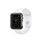 Apple Watch Case 42mm, Spigen® [Perfect fit] Hull Fine Apple Watch 42 mm ** NEW ** [Thin Fit] [Smooth Black] Hard Case / Fine / Perfectly Adjusted for Apple Watch 42 mm - Smooth Black (SGP11498) ( Accessory)