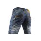 Kosmo Lupo Apollo Men Jeans Premium Denim K & M KM Style W29, W30, W31, W32, W34, W36, W38 / L32 or L34 (Textiles)