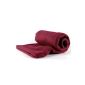 Luxury fleece blanket Color: Dark Red, MAXI-size: 140 x 190 cm Quality: 220 g / m² of Betz