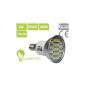 E14 27 SMD LED lamp light spotlight JDR E14 4W 27 (5050) 230 LEDs Warm White 360 ​​lumens