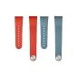 Sony Mobile bracelet alternating band for Sony Smart Tape Talk in size S - Red / Blue (Electronics)