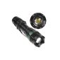 Pixnor Portable 7W CREE Q5 3 Mode 900 lumens waterproof LED flashlight Zoomable (Black) (Electronics)