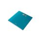 Salter 9069 TL3R bathroom scales made of glass (Digital), Turquoise (Personal Care)