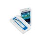 Yayago Silicone Case Cover Skin for Samsung Galaxy S3 mini i8190 Retro Cassette Tape White (Electronics)