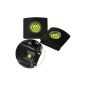 COM FOUR® camera hot shoe cover protection black SLR with spirit level - 2 piece (electronics)
