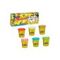 Play-Doh - 230231860 - Creative Leisure - Modeling Clay - 6 + 6 Pots Pots Free (Toy)