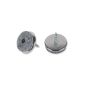 16 pieces felt pads plated furniture glides chair Being Director Soil Conservation with mounting screw, 20 mm,