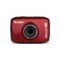 Rollei Youngstar Action Cam, action, sports and helmet camera, ideal for children and adolescents - Red (Equipment)
