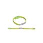 OKCS® bracelet USB - charging cable data cable Arm Band Bracelet chain USB elastic for iPhone 6, 6 Plus 5, 5S, 5C / iPad 4, mini, 2, 3, 5 Air, Air 2 / iPod Touch & Nano - in green (Electronics)