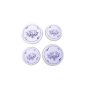 Axentia 220170 Set of 4 protective covers for hob Reason onion flower (Kitchen)