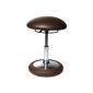 Topstar SIT29S08 Fitness Stool Sitness 25 brown fabric (household goods)