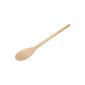 Sturdy wooden spoon
