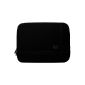 SumacLife black Microfiber Microfiber Cover Shock Resistant Shockproof Pouch Notebook Case 39.6 cm (15.6-inch) notebook for Acer Aspire Style Sony Vaio Asus Fujitsu LifeBook Samsung Series Toshiba Satellite Apple Macbook Pro HP (black)