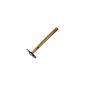 Tack hammer down across hardwood handle (Miscellaneous)