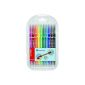 STABILO Trio 2in1 sorted, 10er Case - felt pen and fineliner in a (Office supplies & stationery)