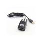 CABLE ADAPTER CONVERTER USB TO SERIAL RS232 DB9 RS-232 ADAPTER (Electronics)