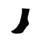 20 pairs of black socks toes uni / cotton and spandex (Textiles)