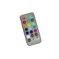COM FOUR® Waterproof LED lighting decoration multicolor with remote control - you create atmosphere (remote control)