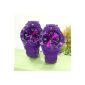 Silicone watch silicone clock for men and women Silicone Trend Watch Purple (clock)