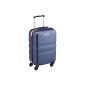 Tommy Hilfiger suitcase Portland Cabin Trolley 4 Wheels 45 cm 32 liter blue (Navy Blue) (Luggage)