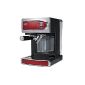 BEEM Germany i-Joy Café Ultimate, espresso portafilter machine with 20 bar with integrated milk frother, chrome-Brilliant (household goods)