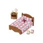 Sylvanian Families - 2934 - Dolls & Accessories - Semi Double Bed - Sylvanian (Toy)