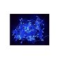 200 LED Light String Christmas lights in blue for indoor and outdoor use