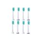 8 pcs. (2 x 4Pck) Carolina Meyer Plakaway® brush, replacement for Philips Sonicare ProResults.  Suitable only for Philips Sonicare sonic toothbrushes.  Compatible with Clean Diamond, Platinum FlexCare, FlexCare (+), HealthyWhite, EasyClean and PowerUp Electric toothbrushes (Personal Care)