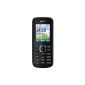 Nokia C1-02 Mobile Phone GPRS Bluetooth Black (Electronics)