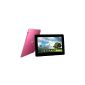 Asus Memo Pad Smart ME301T 25.7 cm (10.1 inch) tablet PC (NVIDIA Tegra 3, 1.3GHz, 1GB RAM, 16GB EMMC, 5 GB web space, 12-core GeForce, USB 2.0, Android 4.1) pink (Personal Computers)