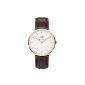 Daniel Wellington Men's Watch XL Bristol analog quartz leather 0109DW (clock)