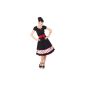 Sugar Hock June 50s retro Cherr Cherries Rockabilly Swing circle skirt (Textiles)